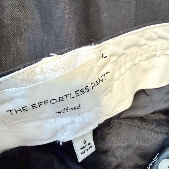 Aritzia Effortless Pants— Linen - Picture 8 of 9